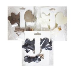 Hair Clips 3pk Smll Asst-wholesale