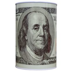 Coin Bank Tin USD 3½ X 6in-wholesale