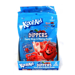 Kool-Aid 2.10oz Dippers Candy 2 Flavors-wholesale