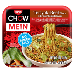 Nissin Chow Mein 4oz Teriyaki Beef-wholesale