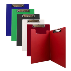 Clipboard Folder Plastic 9X12 Asst Clrs-wholesale