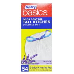 Hefty Kitchen Bags 54ct 13 Gl Odor Cntrl-wholesale