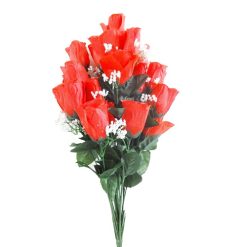 Rose Bouquet 24 Heads Red-wholesale