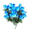 Roses Bouquet 24pc 23in Blue-wholesale