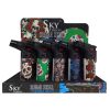 Sky Torch Lighters Sugar Skulls Asst-wholesale
