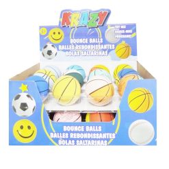 Toy Bouncy Ball 2in Basketball Design-wholesale