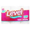 Level Bath Tissue 12pk 300ct Pink-wholesale