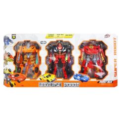 Toy Super Robot 3pk Asst Clrs-wholesale