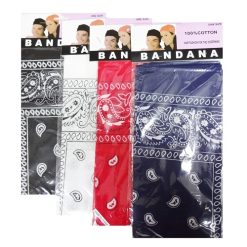 Bandana 1pc Asst Clrs-wholesale