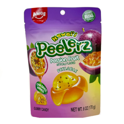 Amos Peelerz Gummy Passion Fruit 6oz-wholesale