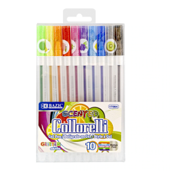 Collorelli Pens 10ct Asst Scented Glttr-wholesale
