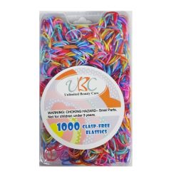 Hair Elastic Bands 1000ct Asst Clrs-wholesale