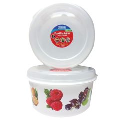 Food Container Round  150oz Fruit Dsgn-wholesale
