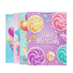 Gift Bags Happy Birthday Lg Asst-wholesale