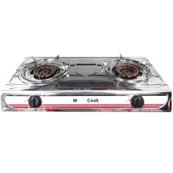 2-Burner Gas Stove Stainless Steel-wholesale