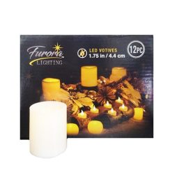 Candle Fameless LED 1.75in 12ct-wholesale