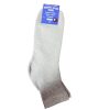 Diabetic Ankle Socks 1pk 10-13 Grey-wholesale