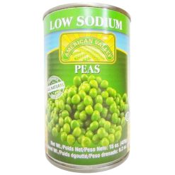 A.V Green Peas Low Sodium 15oz Can-wholesale