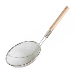 Strainer Wood Handle 9in Stainless Stee-wholesale