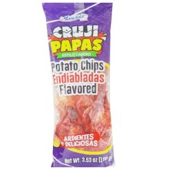 Manzela Potato Chips Endiabladas 3.53oz-wholesale