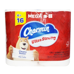 Charmin Ultra Strong Bath TIssue 4pk 220-wholesale
