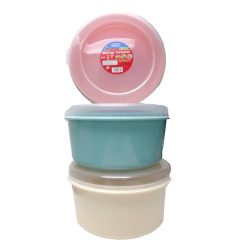 Food Container Round 5.2qt Light Clrs-wholesale