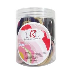 Hair Elastic Ties 50pc In Jar Asst-wholesale