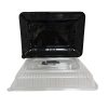 Serving Tray W-Lid Rect 10 X14 Black-wholesale