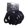 Hair Elastic Ties 8pk Black-wholesale