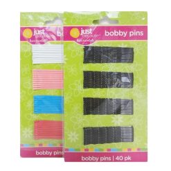 Bobby Pins 40pk Asst Clrs-wholesale
