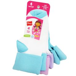 Hanes Turn Cuff Socks 4pk 4-10 Lg-wholesale