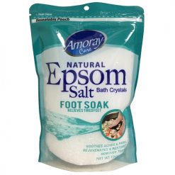 Amoray Epsom Salt Pouch Foot Soak 16oz