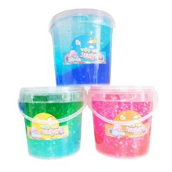 Toy Slime Marble In Bucket 1000g Asst Cl-wholesale