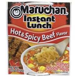 Maruchan Cup Hot & Spicy Beef 2.25oz-wholesale
