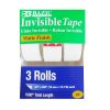 Invisible Tape 3pk ¾ X 500-wholesale