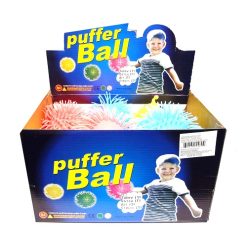 Toy Puffer Ball W-Light Asst Clr-wholesale