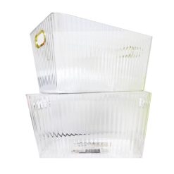 Storage Bin Plastic Clear 12.2X7.9X6.3-wholesale
