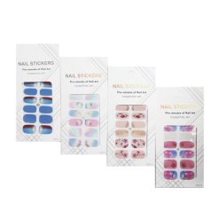 Nail Stickers 12pc Asst-wholesale