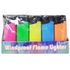 Lighter Wind Proof Neon Asst Clrs-wholesale