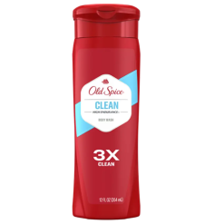 Old Spice Body Wash 12oz Clean 3X-wholesale