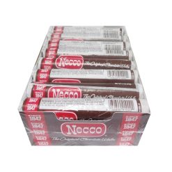 Necco Candy Wafer 2oz Chocolate Flavor-wholesale