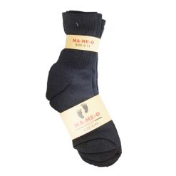 Men Crew Socks 4pk 9-11 Black-wholesale