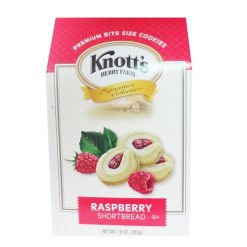 Knotts Raspberry Shortbread 10oz Box-wholesale