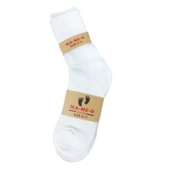 Mens Crew Socks 4pk 9-11 White-wholesale