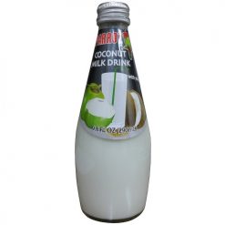 Parrot Coconut Milk Drink 9.8oz Glass