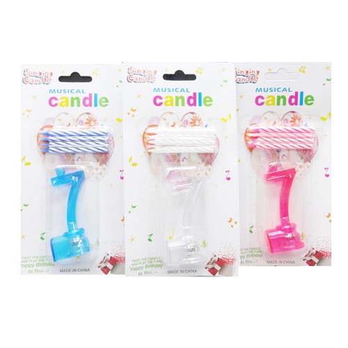Birthday Candles #7 4pc LED Asst Clrs-wholesale Birthday Candles #7 4pc LED Asst Clrs-wholesale