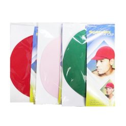 Spandex Visor Cap Asst Clrs-wholesale