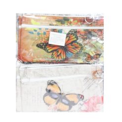 Make-Up Bag 8in Butterfly-wholesale