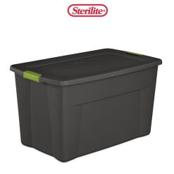Sterilite Tote Box W-Latch 35gl Grey-wholesale