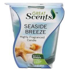 G.S Scented Candle 3oz Seaside Breeze-wholesale